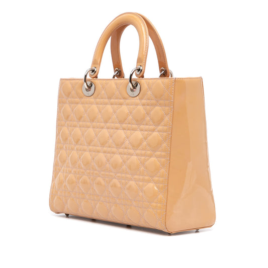 Dior Lady Dior Leather Handbag