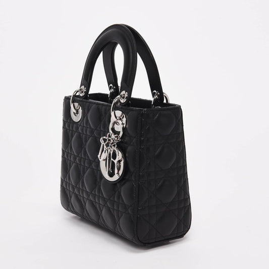 Dior Lady Dior Lou Leather Handbag