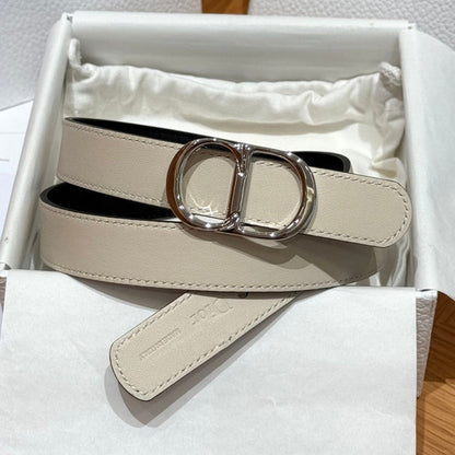 Dior 2026 30 Montaigne Reversible Belt 20mm Leather 215407