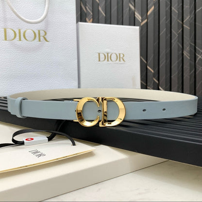 Dior 2026 Saddle Belt 25mm Calfskin