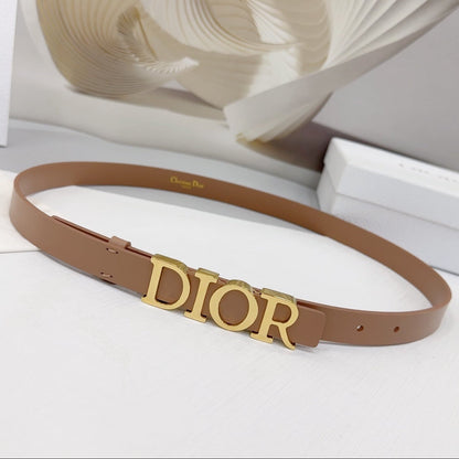 Dior 2026 Reversible D-Dream Belt 20mm Calfskin 187303