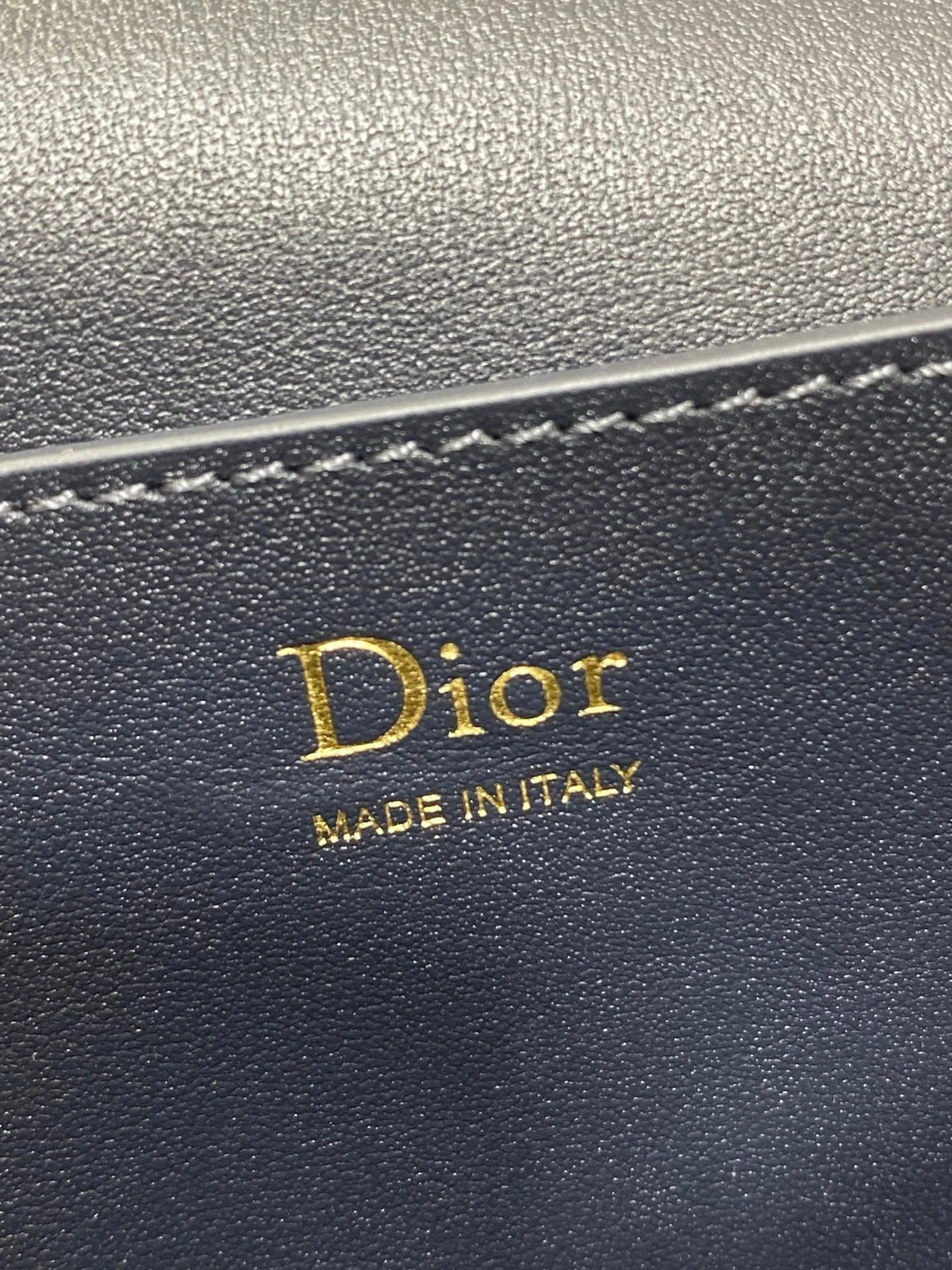 Dior 2026 Oblique Bow Bag 21cm Blue Beige Fabric Leather 378809