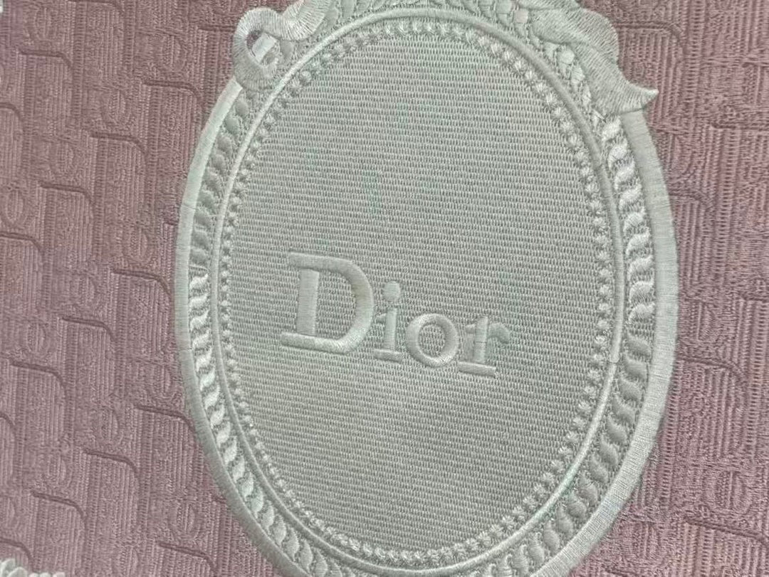Dioramour Medium Dior Book Tote 36cm with Strap Pink Canvas