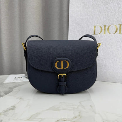 Dior 2026 Bobby Bag 22cm Multicolors Fabric and Grained Calfskin