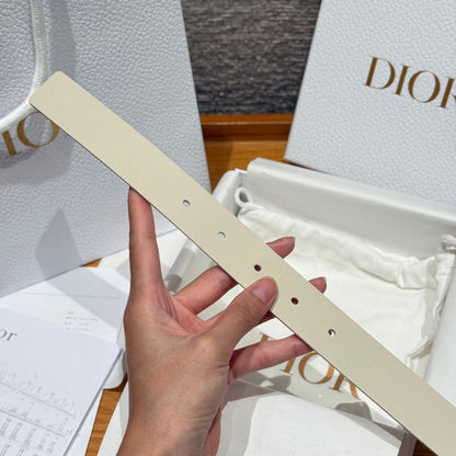 Dior 2026 Montaigne Reversible Belt 25mm Cowhide 193847