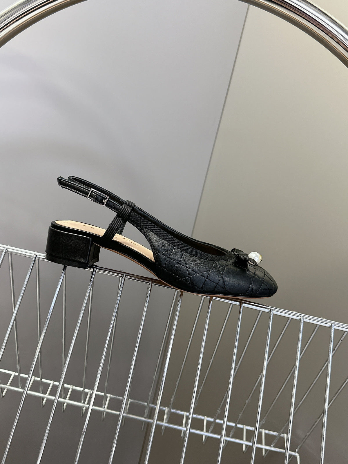 CD 25 Slingback Heel Black 307170
