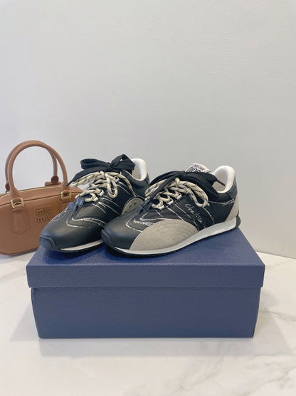 CD 26s D-Sketch Grey Dark Blue Suede Sheepskin 908095