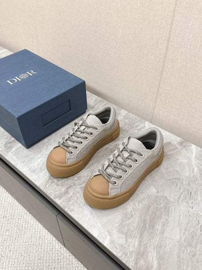 CD And Stone Island B33 Sneaker – Limited And Numbered Edition Grey Canvas