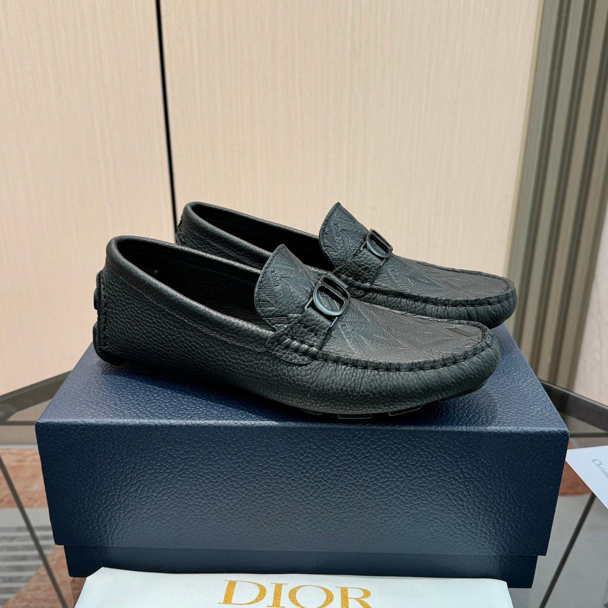 CD Odéon Men’s Loafer Black Grain Cowhide 664119