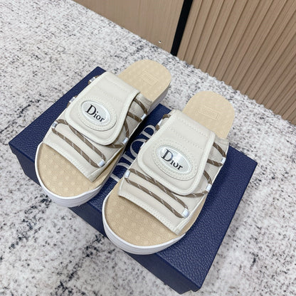 CD Men's Alpha Sandals White Rubber Fabric 752390