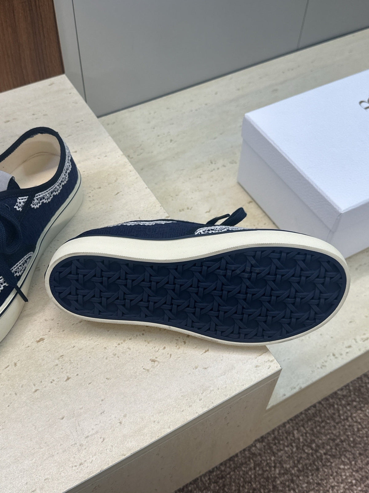 CD Saltwind Sneaker Dark Blue Cotton 633082