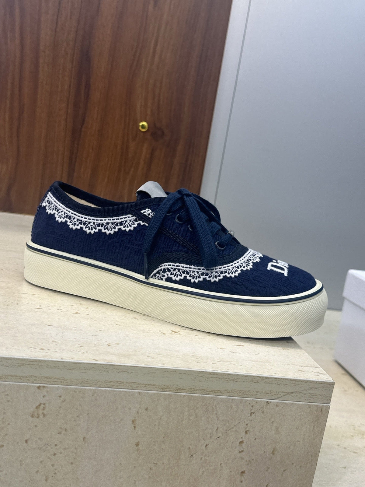 CD Saltwind Sneaker Dark Blue Cotton 633082