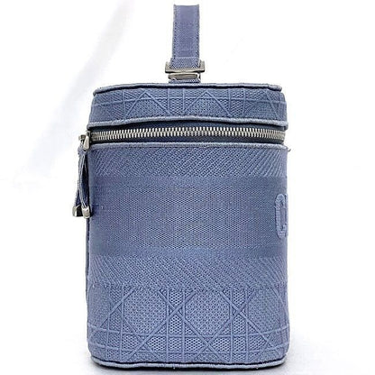 Christian Dior Handbag Vanity Bag Light Blue